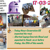 Observatory Road Project at Bhramha Malai